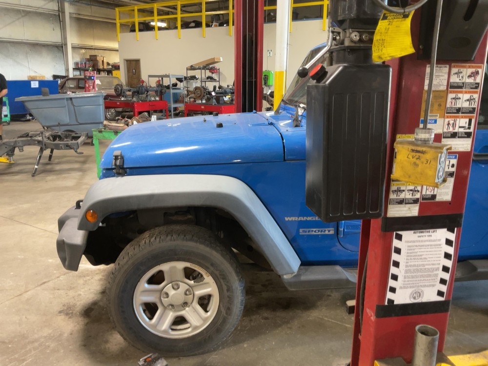Used Windshield Frame fits: 2011 Jeep Wrangler Grade A