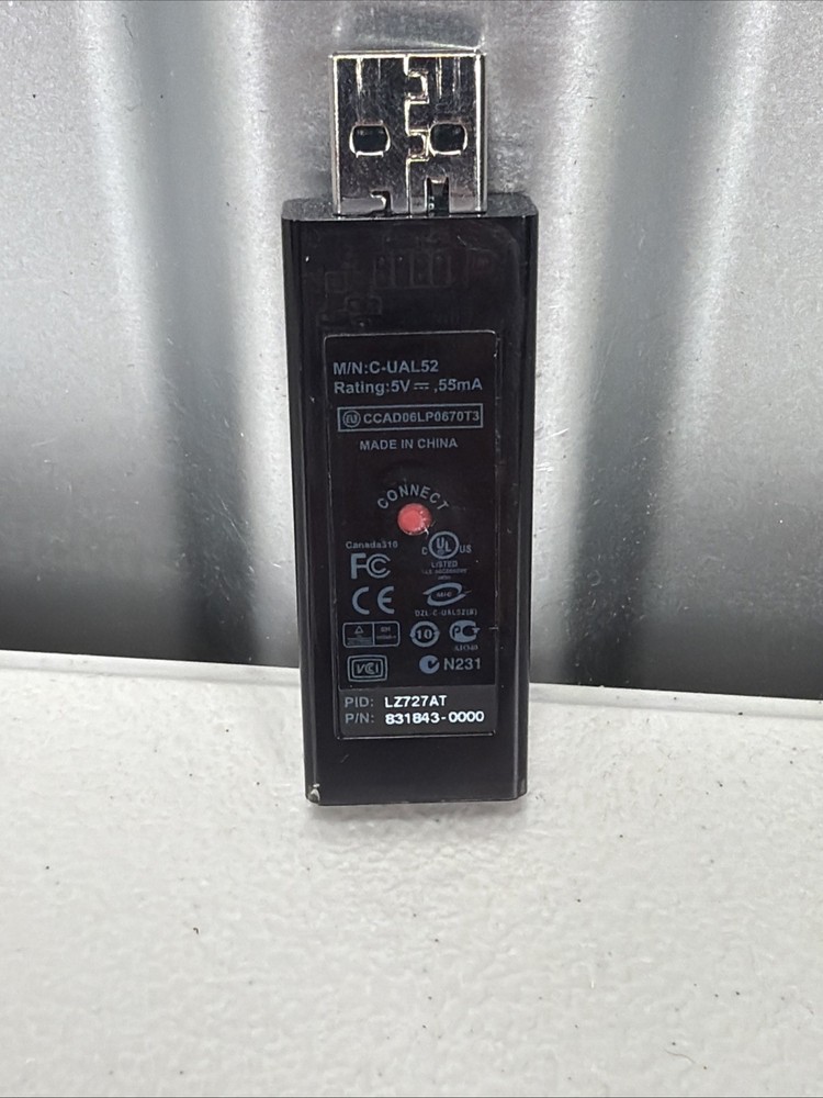 Logitech Secure Connect Mini Receiver, 831843-0000, C-UAL52 USB