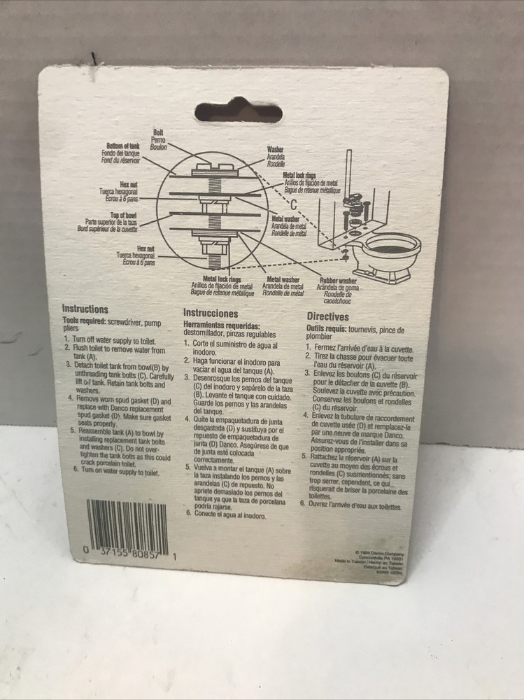 Danco Spud Gasket #80857