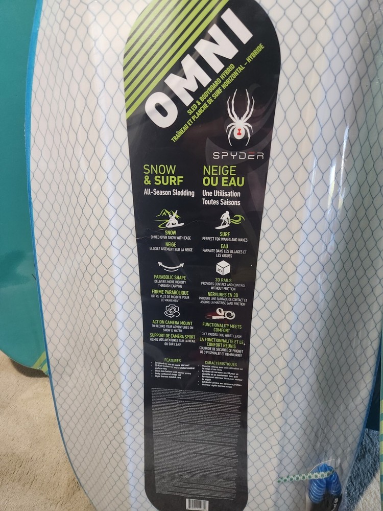 Spyder OMNI Snow & Surf Board