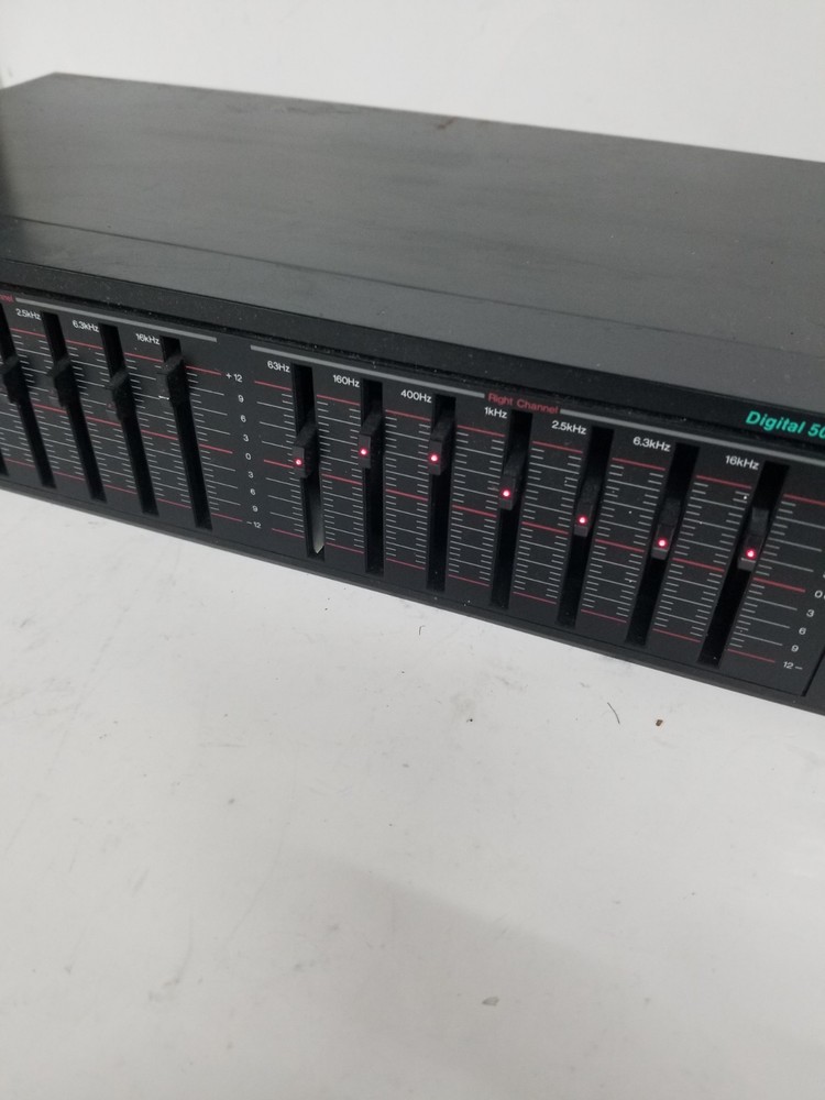 MCS Digital 5000 Series Stereo Graphic Equalizer