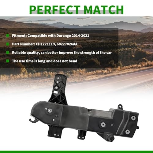 Passenger Side Headlight Mounting Bracket Compatible With Durango 2014-2024