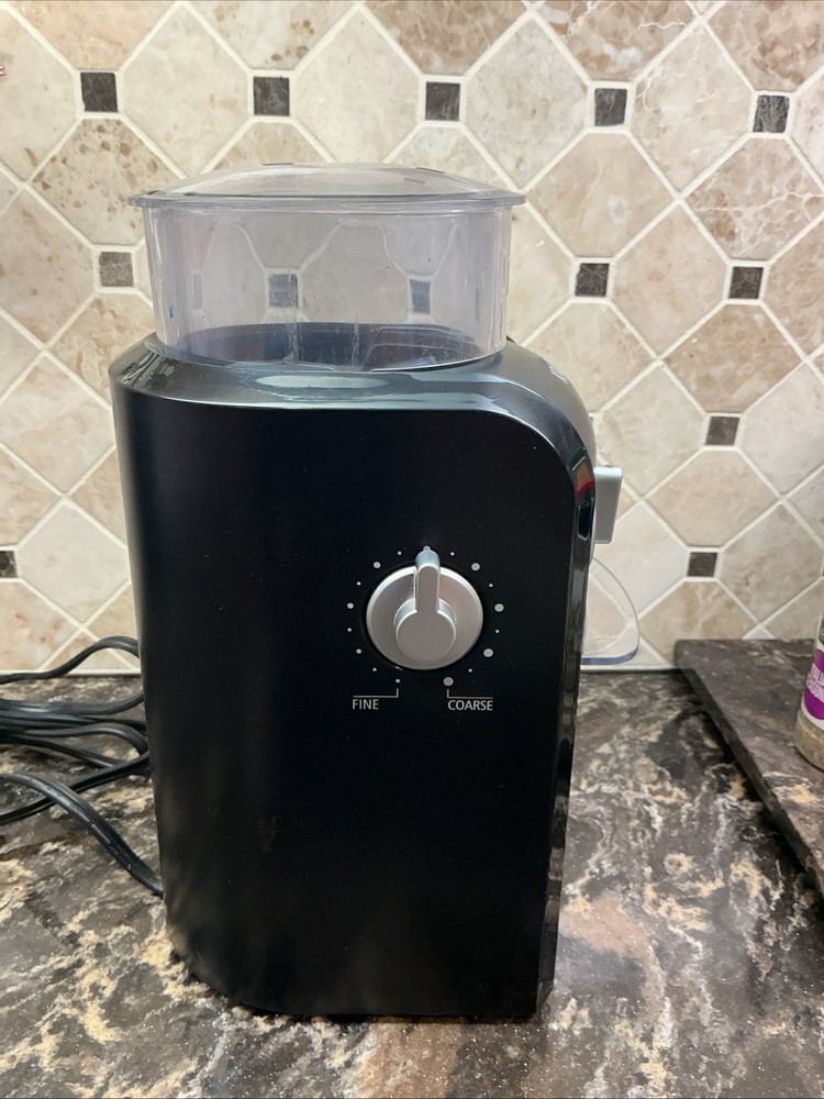 Krups Burr Coffee Grinder GVX1 Black Complete