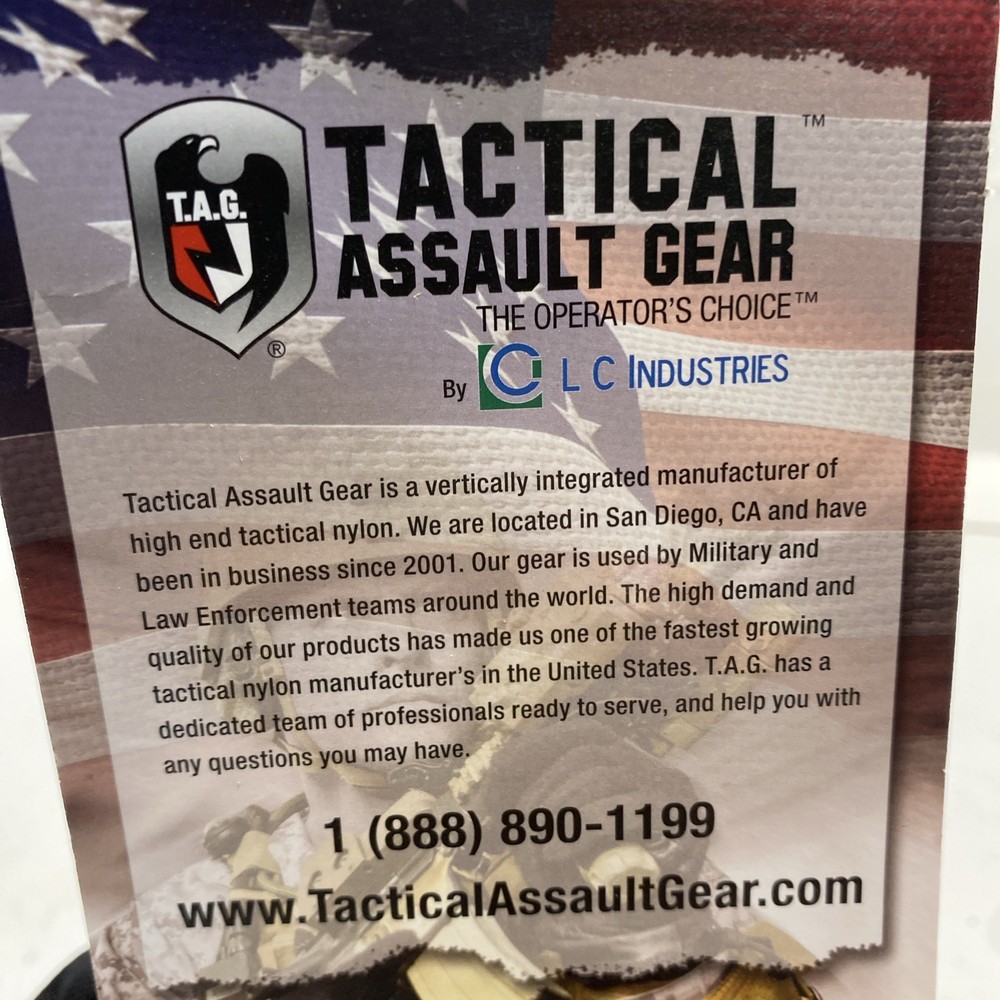 Molle Pouch Black ( TAG ) Tactical Assault Gear General Purpose