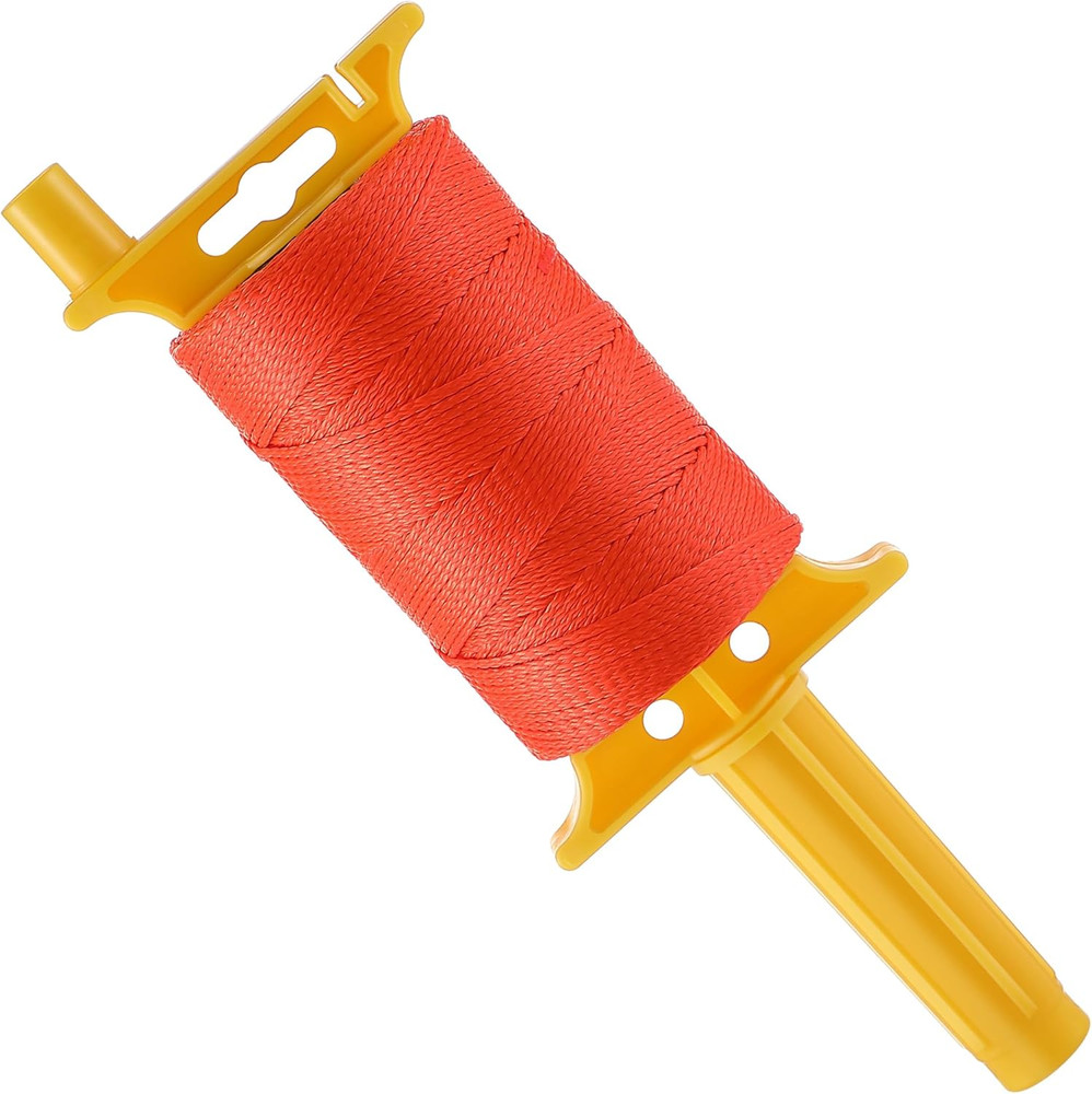 Mason String Line Reel with 10 String Line Level Kit, 540FT #18 Braided Nylon...