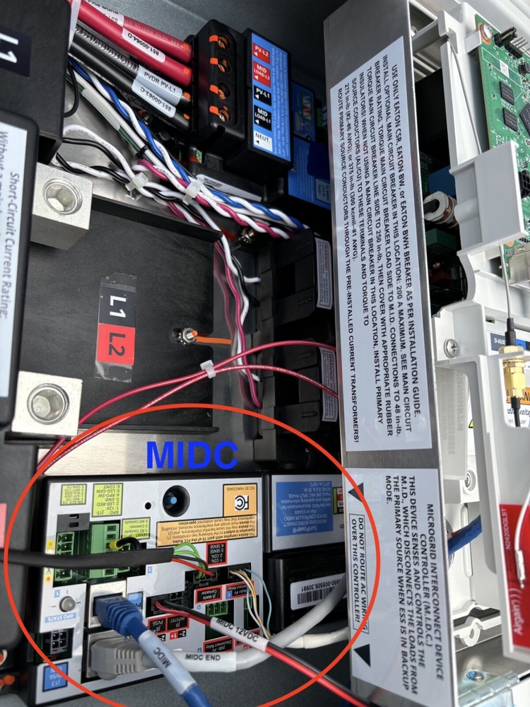 SunPower Microgrid Interconnect Device Controller (MIDC) 533406 New ver 6.3