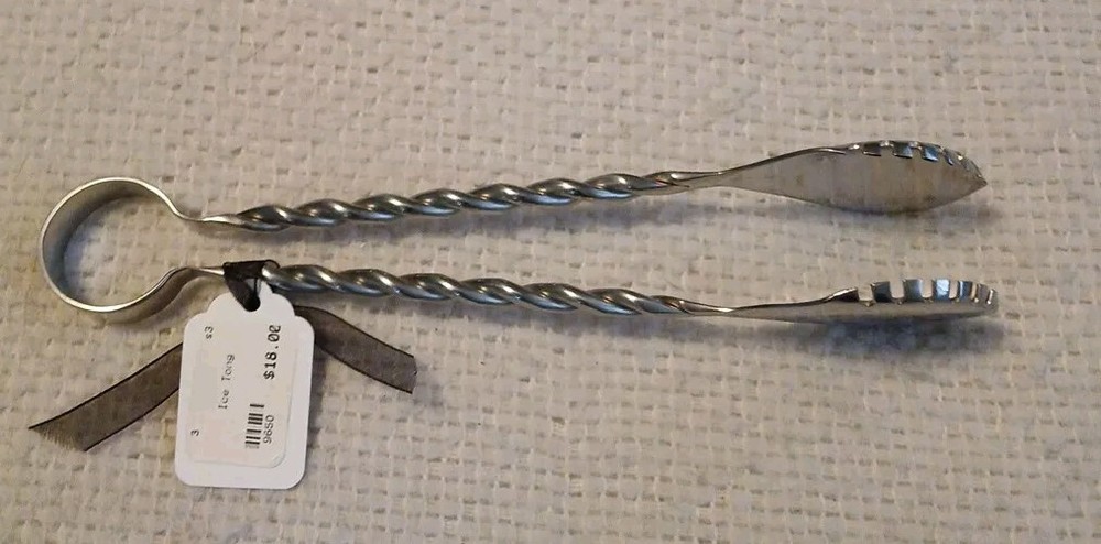 Modern 8" Ice Tong
