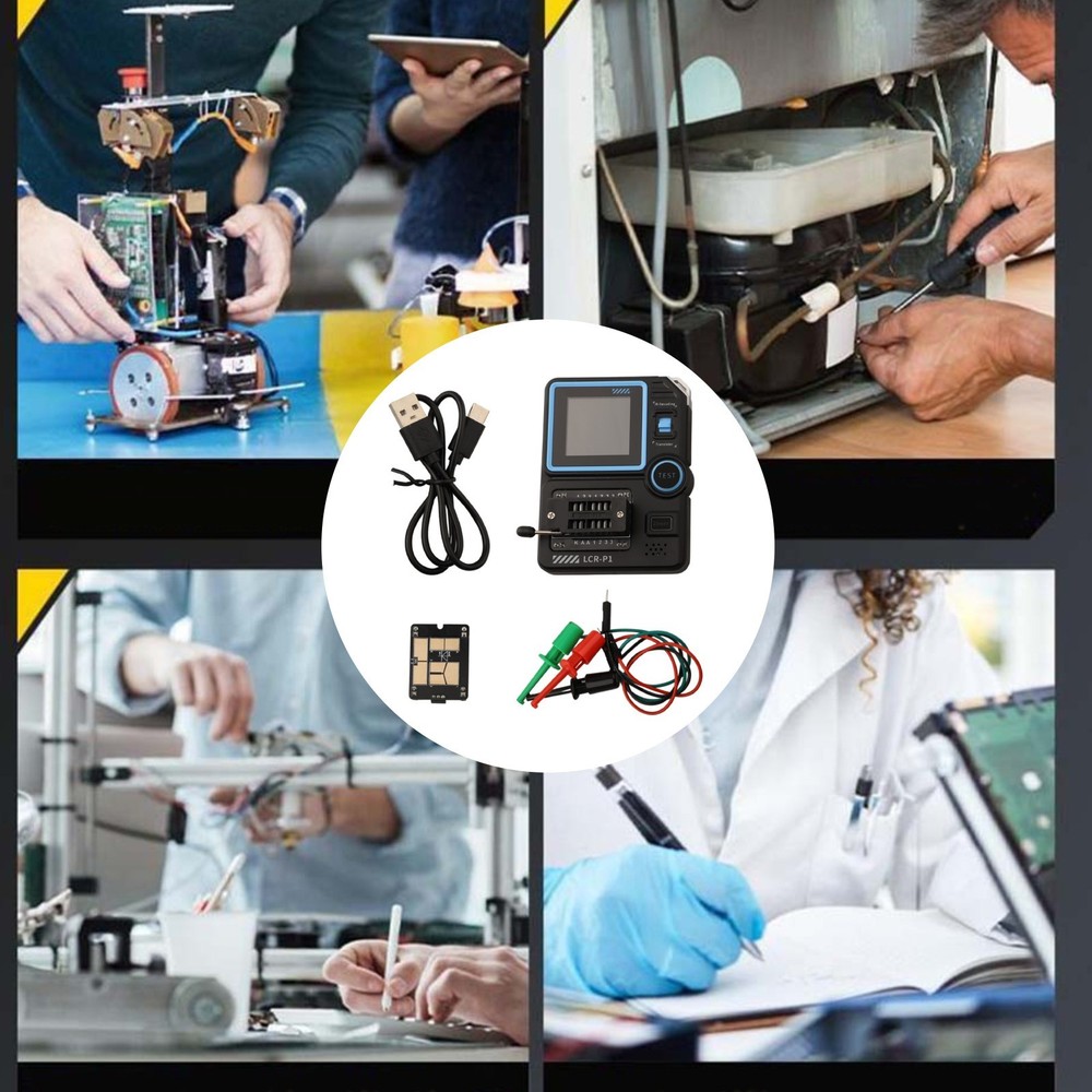 Advanced Patch Holder Function for Easy Testing with LCRP1 Transistor Tester