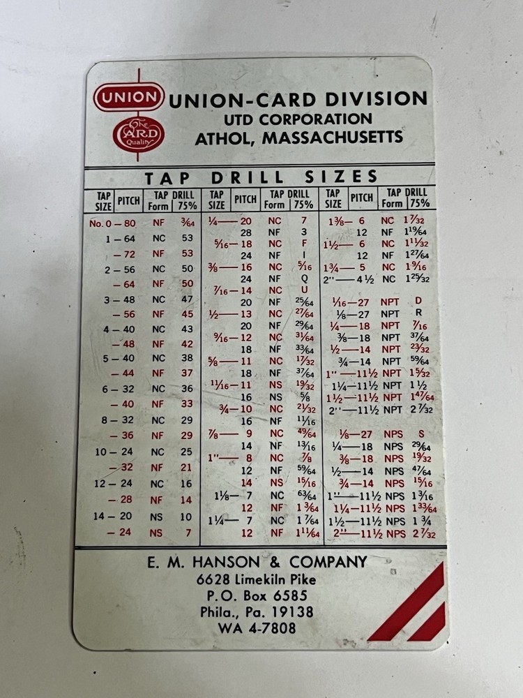 Machinist Manuals And Tables Used