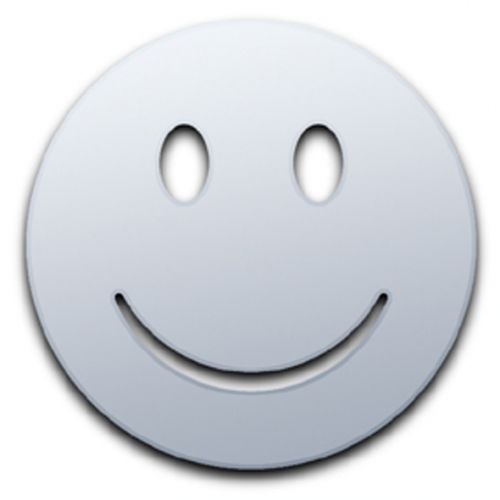 Smiley Shaped Acrylic Mirrors (Several Sizes Available)