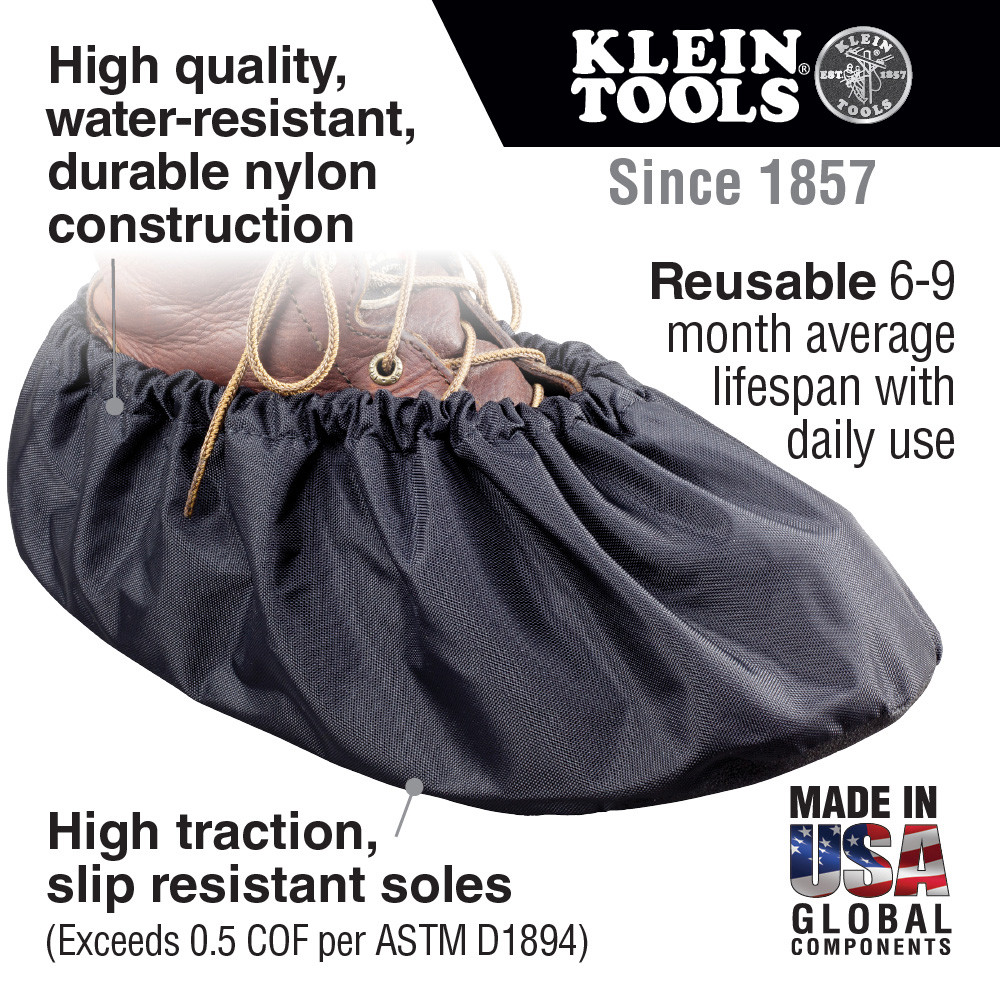 Klein Tools 55487 Tradesman Pro™ Shoe Covers, Medium