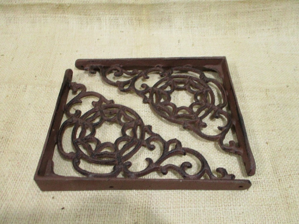 2 Shelf Brackets Spider Shelf Decor Spider Web Shelving Corbels Rustic Braces