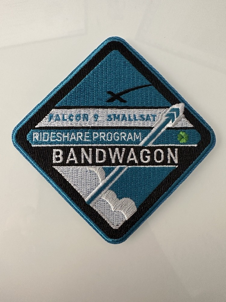 Space Small Sat Bandwagon Falcon 9 Satellite Program Mission Patch 3.5”