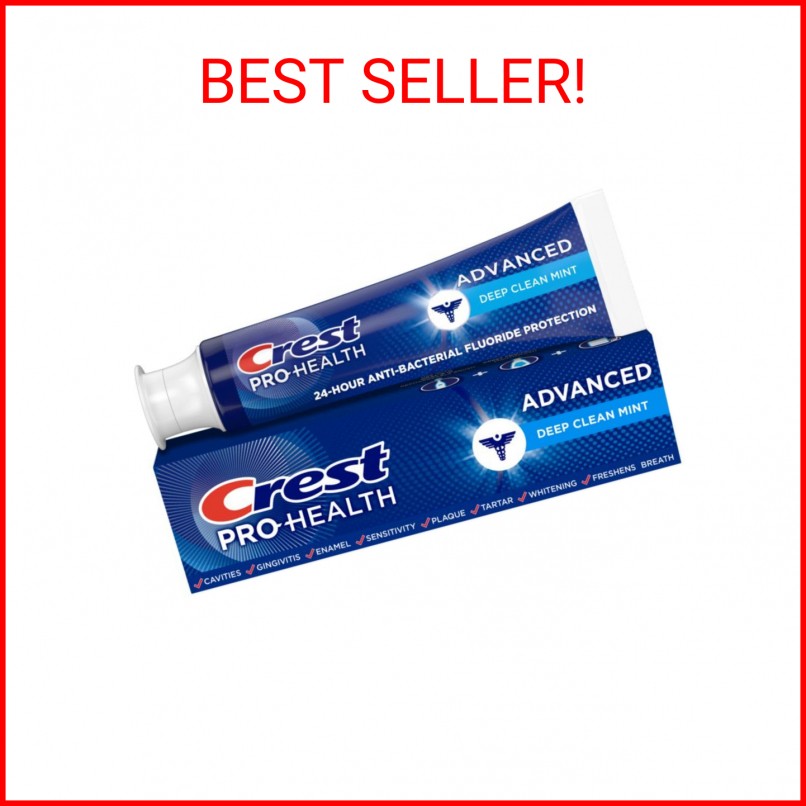 Crest Pro-Health Advanced Deep Clean Mint Toothpaste, 5.1 oz,