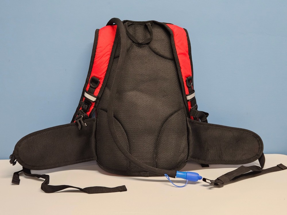 Reinos Hydration Pack Backpack Red - 3L Capacity - Preowned