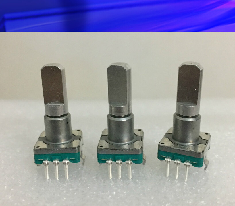 Encoder EC11E09244BS 18 Points 9 Pulses with Switch 20mm Half Shaft 360°