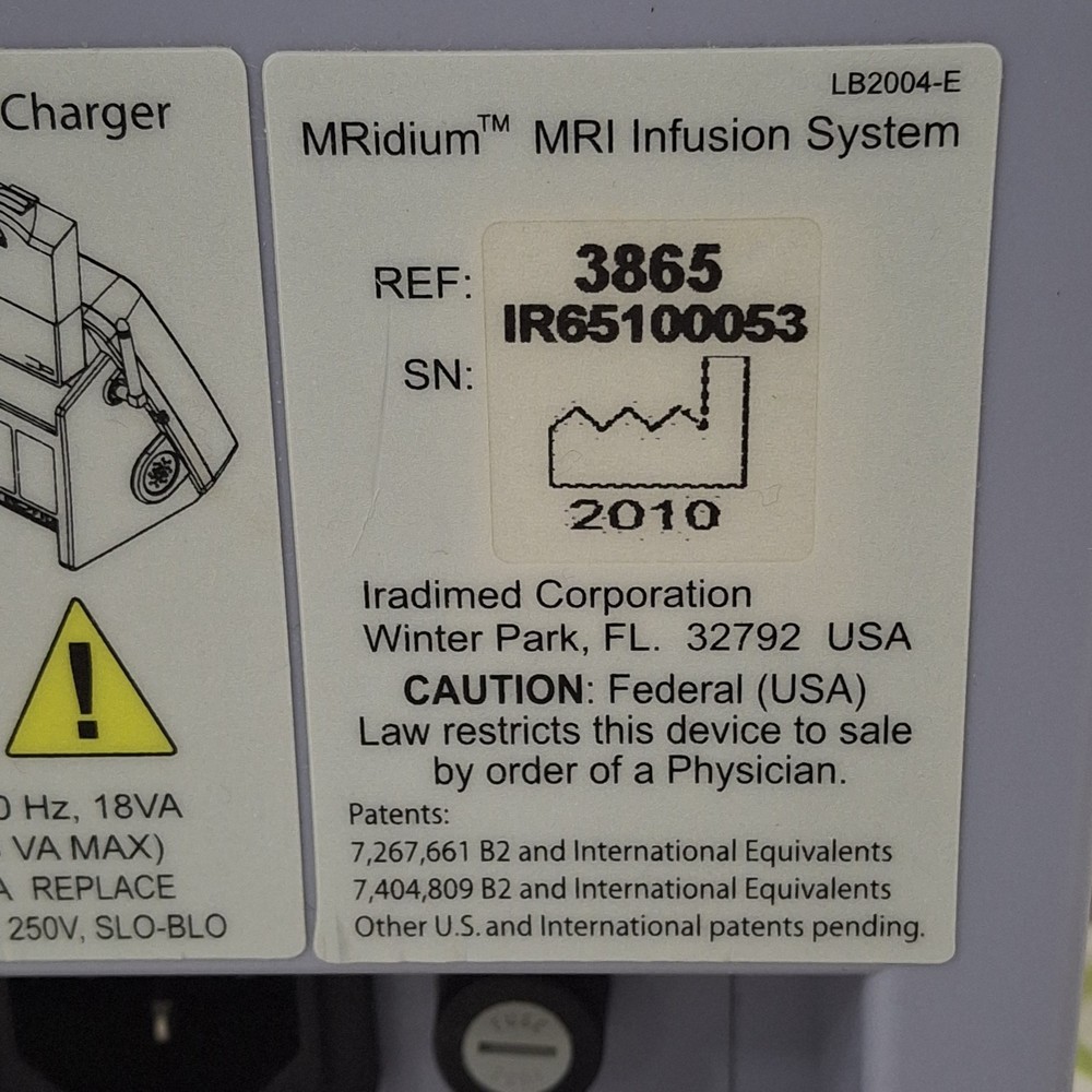 Iradimed 3865 MRI Infusion Pump