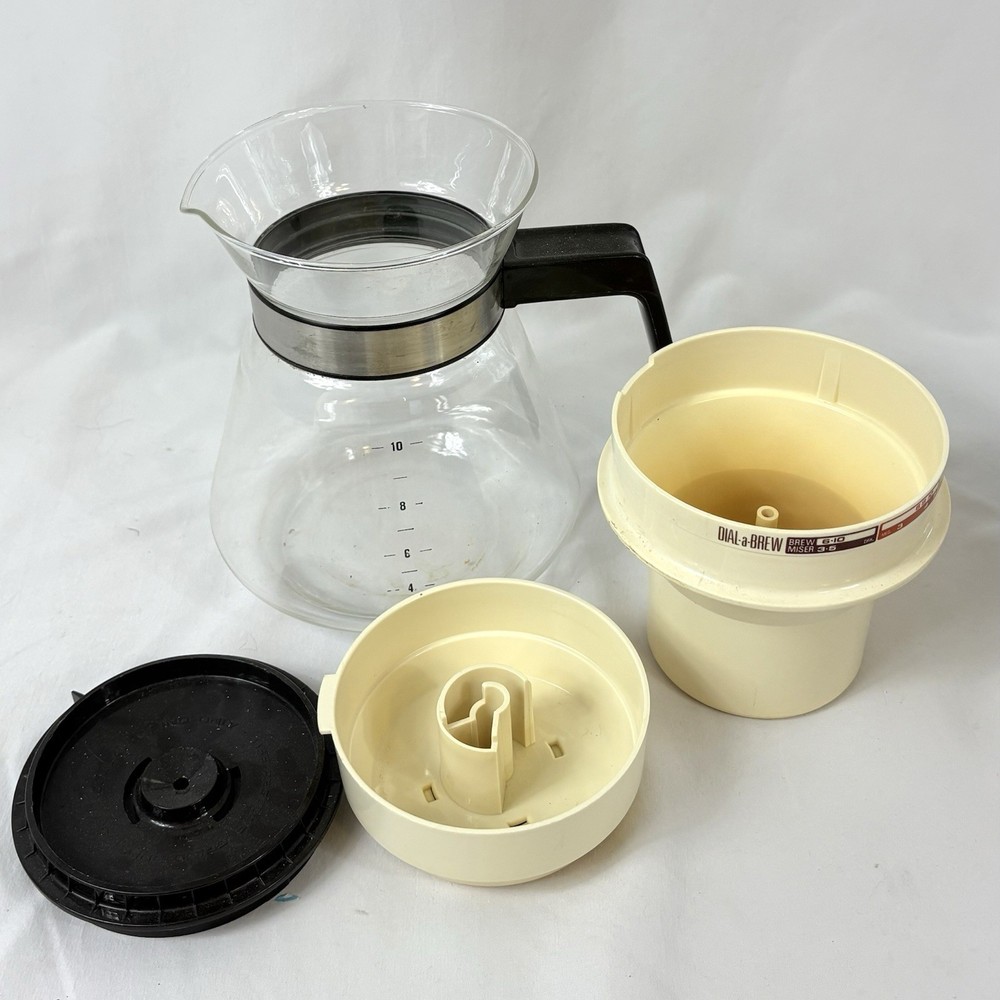 VTG Norelco Dial-a-Brew 10 Cup Coffee Maker Machine Automatic Drip