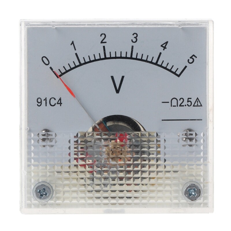 for Voltmeter Analog Panel Meter Mechanical Dial Type Panel