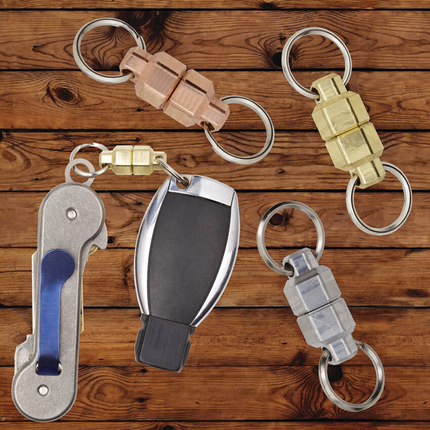 New KeyBar MagNut Brass EOS-BRS-MN-SM
