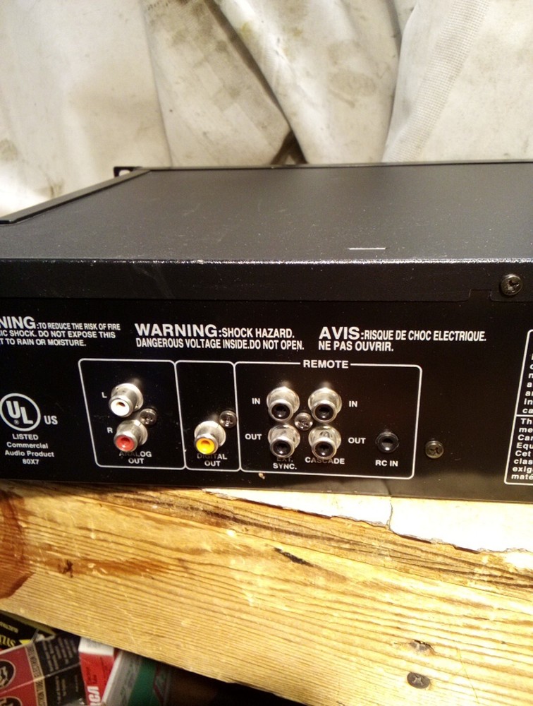 Denon Cd Player Rack Mount Mod DN C615 No Remote Working