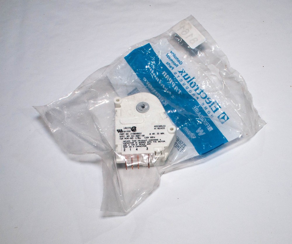 Electrolux 215846602 Refrigerator Defrost Timer