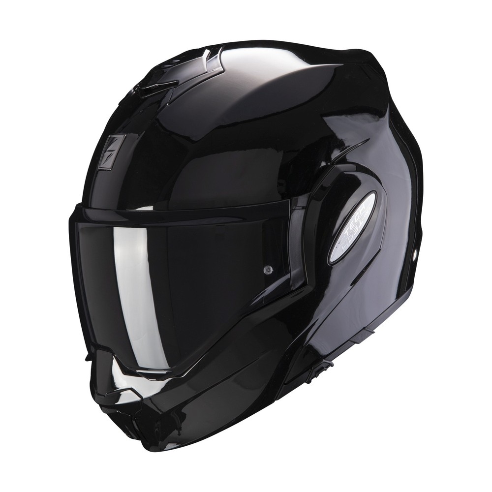 Scorpion Flip Up Helmet Exo-Tech Evo Solid Black Size: L ECE 22.06