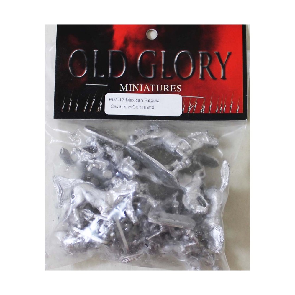 Old Glory Poncho Villa 25mm Mexican Regular Cavalry w/Command Pack New