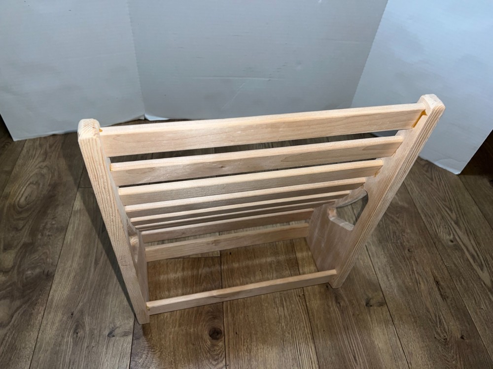 Sauna Backrest – Ergonomic Wooden Sauna Back Support (Hemlock)