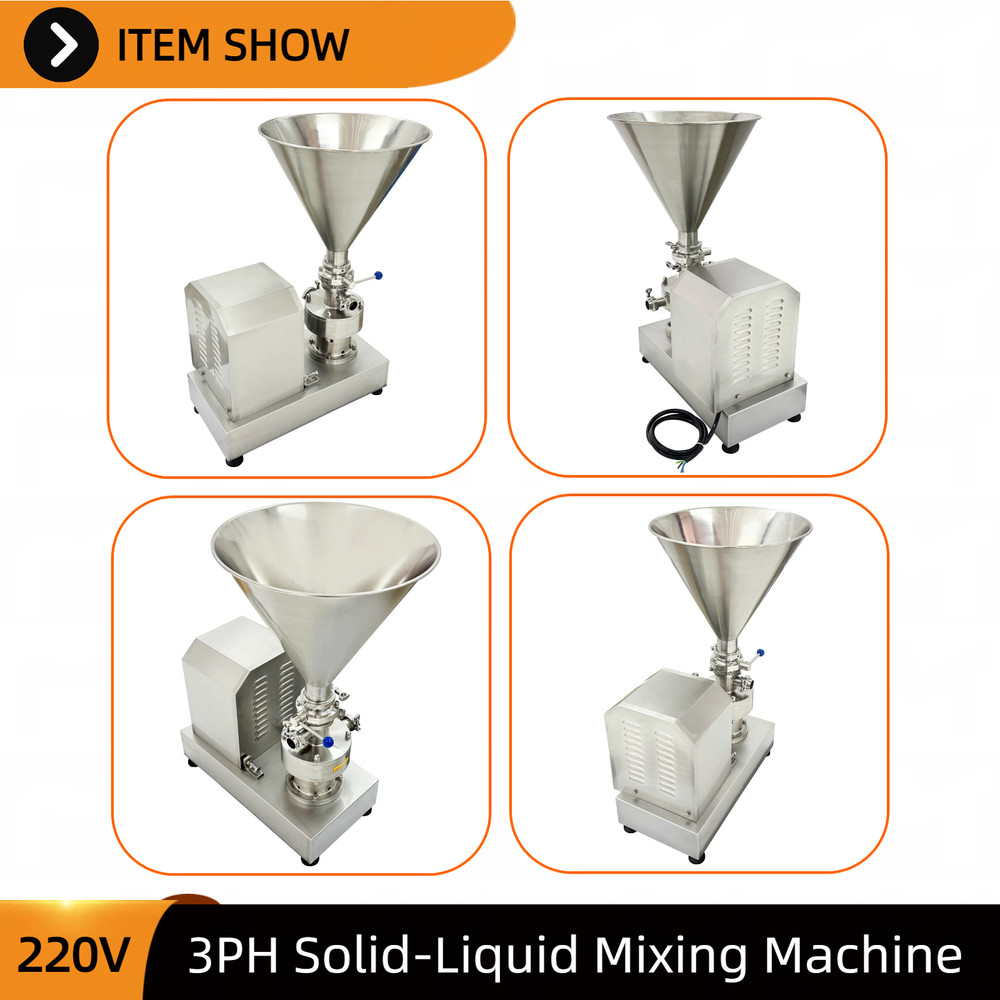 Solid-Liquid Material Mixer 220V 3-Phase for Industrial & Lab Blending Machine