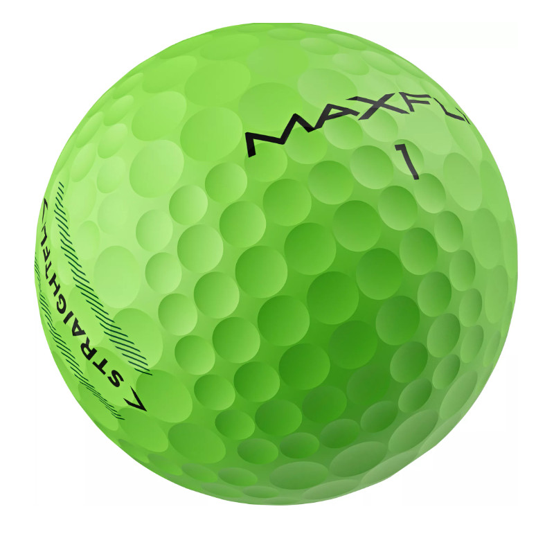 Maxfli StraightFli Golf Balls BULK 36 Pack - Matte Green