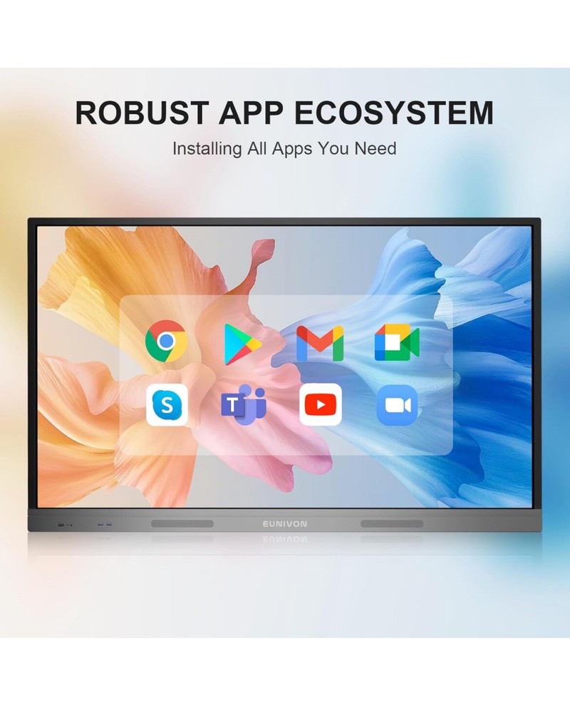 Smart Board, 55'' 4K UHD Smart Whiteboard, Touch Screen Electronic Whiteboard...