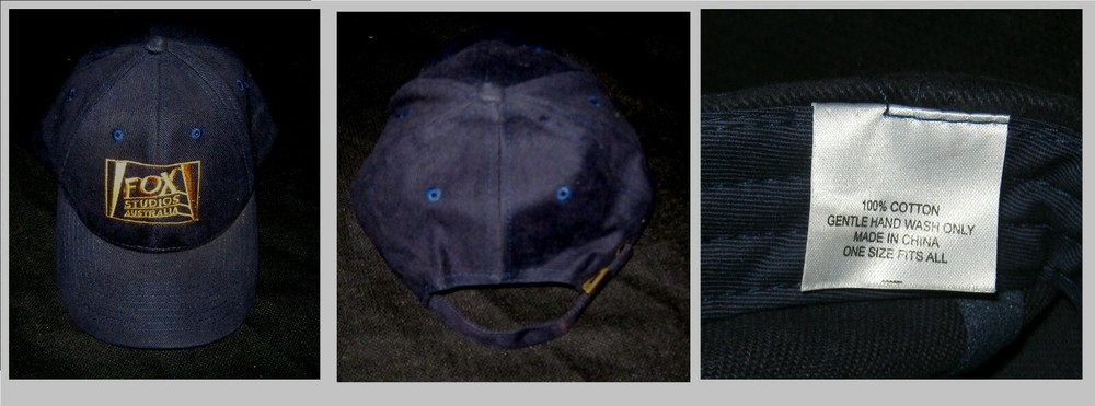 Original FOX STUDIOS AUSTRALIA Employee Cap Hat UNWORN