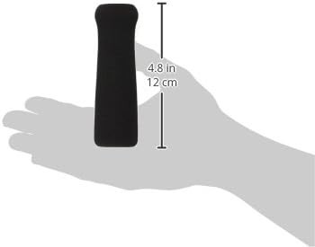MABIS Cane Replacement Hand Grip, Handle Black Foam