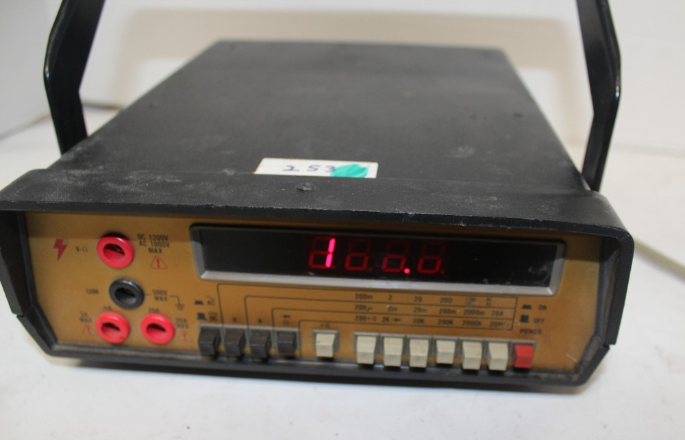 BK Precision Benchtop Digital Multimeter Model 2831A Backlit Display-Tested