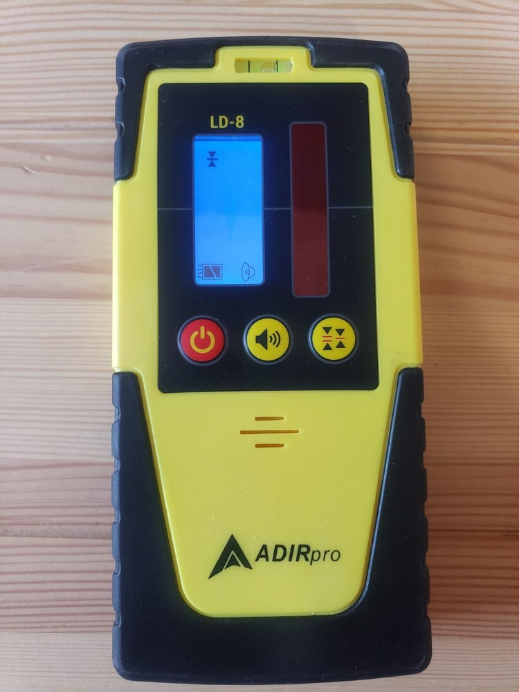 AdirPro Rotary Laser Detector With Built In Bubble Level