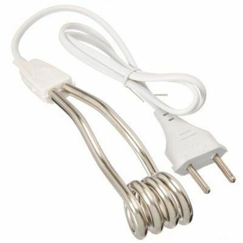 Mini 500W Water Heater Portable Electric Liquid Immersion Element Boiler Travel