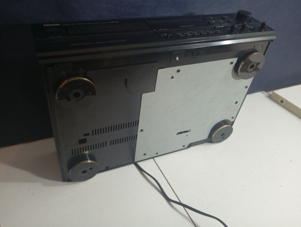 Denon DRS-640 Single Cassette Deck TESTED WORKING