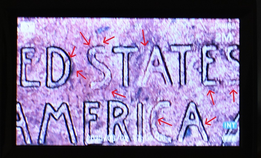 1949 D Penny Error Red Mint State Multi Error Double Die, Cracks Collar Filled D