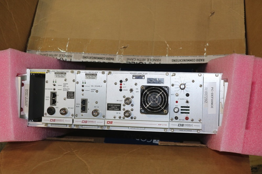 DANIELS RF P25 RADIO TRANSMITTER NICE