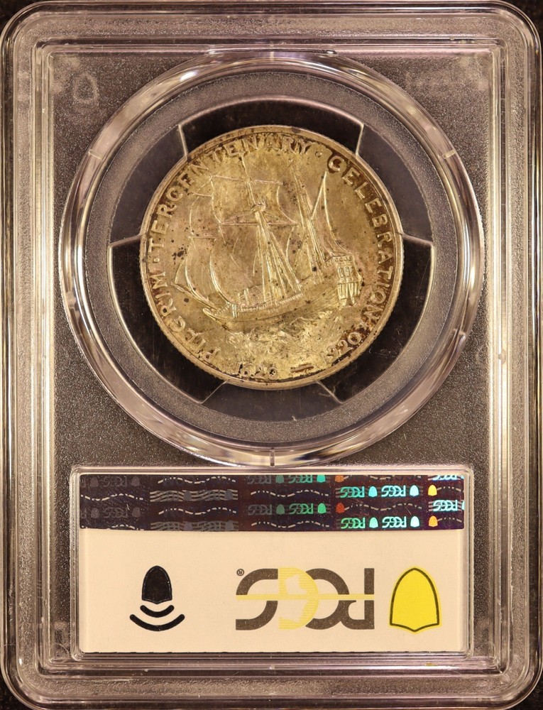 1920 Pilgrim Commemorative Half Dollar -PCGS MS65! Excellent Original w/ Luster!