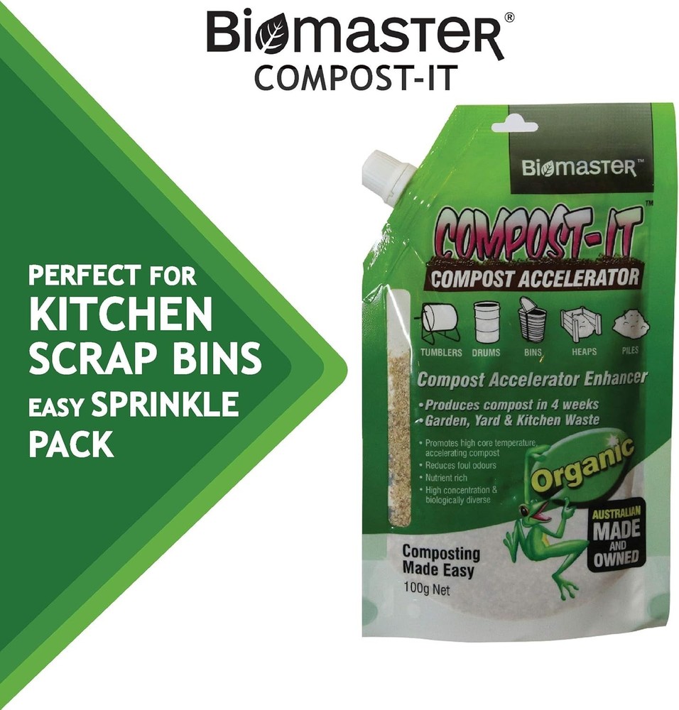 Compost-It 100g Accelerator for Efficient Composting - Ideal for Kitchen Scraps