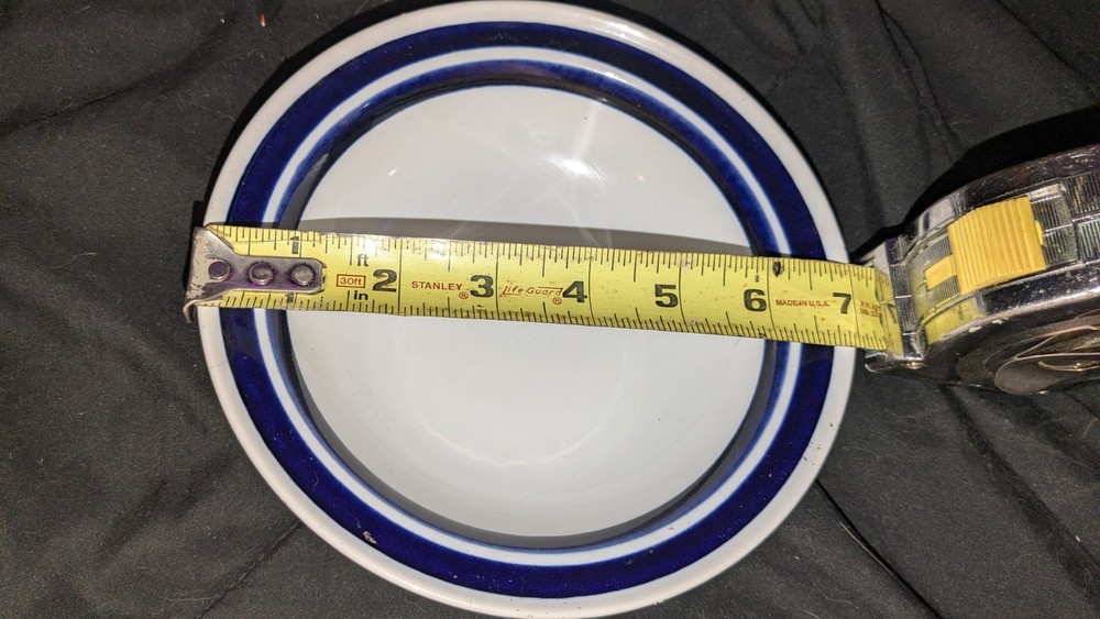 Sango Rondure Stone Japan Blue Pattern 203 Cereal /Soup Bowl New Replacement