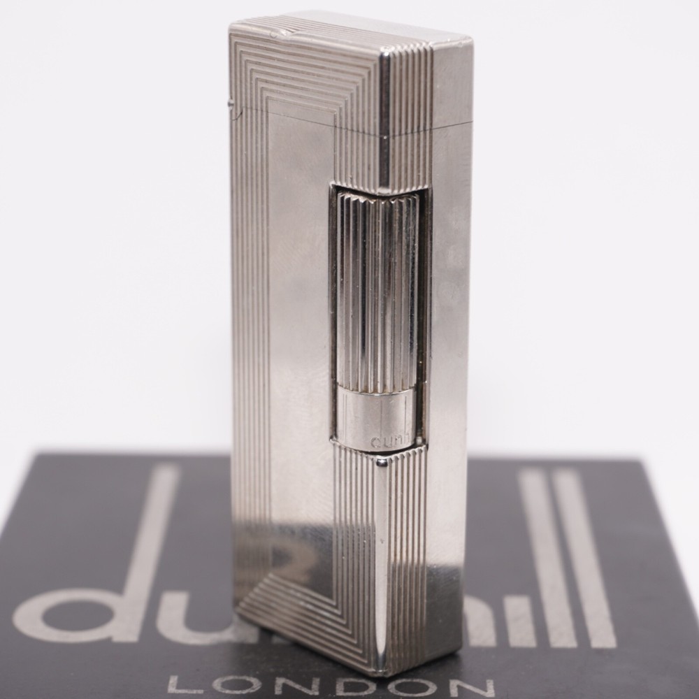 Dunhill Lighter Palladium _Ultrasonically cleaned _Working