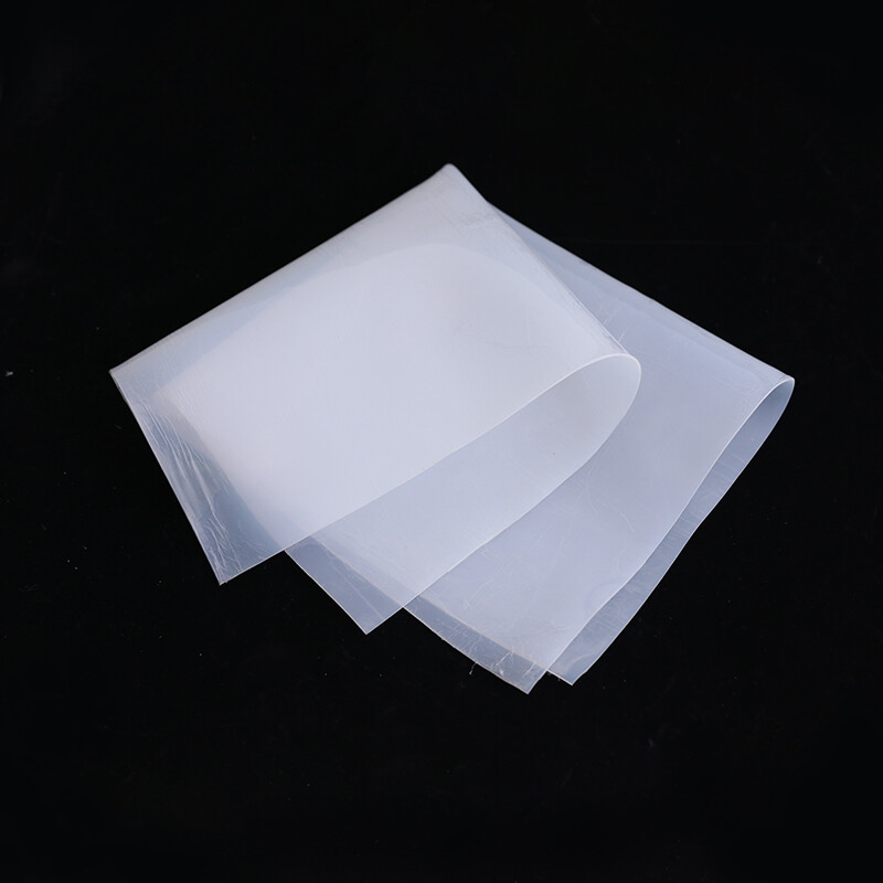 White Silicone Rubber Sheet High Temp Panel For Gaskets DIY Material 3x500x500mm