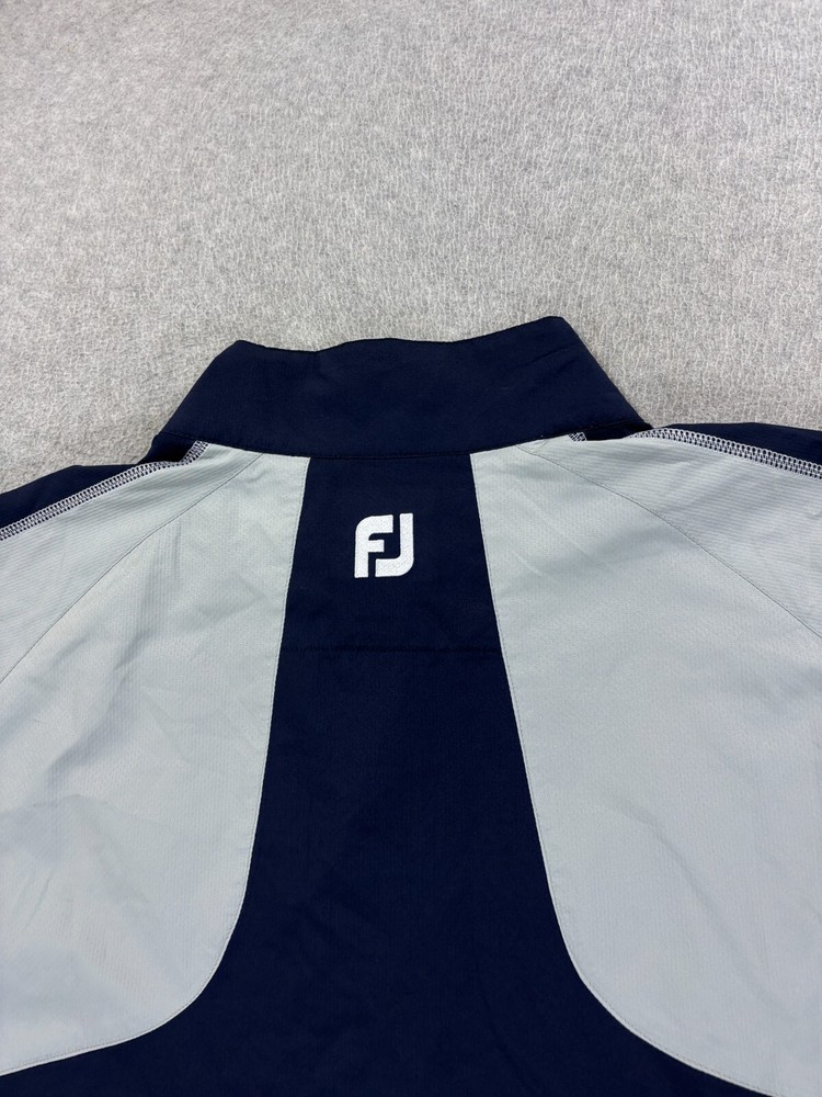 Footjoy Performance Half Zip Long Sleeve Golf Pullover (Men's XL) Blue