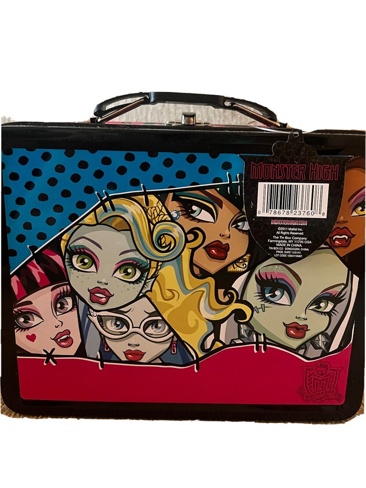 monster high tin box vintage