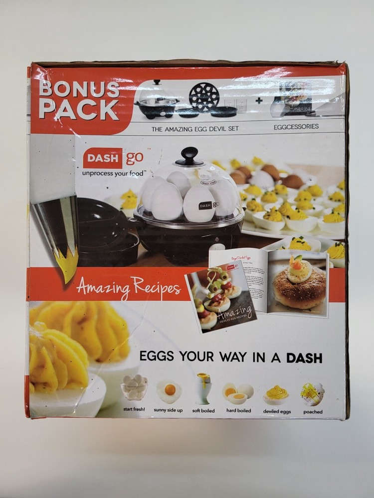 Dash Go Egg Devil - Recipes Included