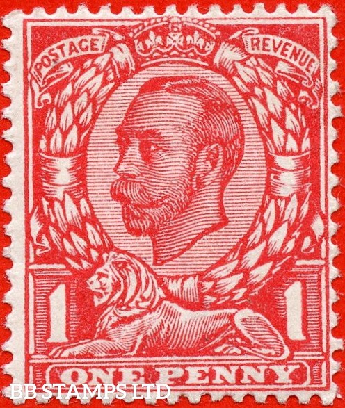SG. 345a. N12 (1)e. 1d Scarlet. A fine mounted mint example clearly showi B78956