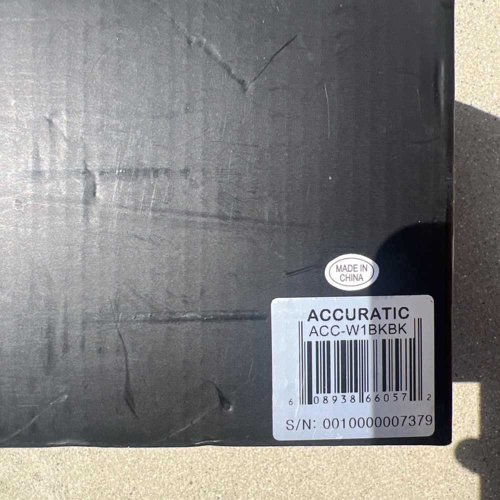 Accuratic Automatic Watch Winder With Digital LCD Display Tested